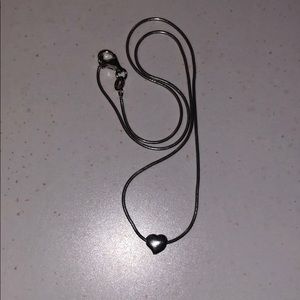 Sterling Silver Heart Necklace